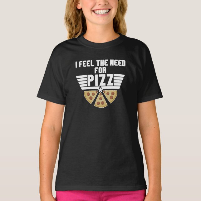Jag anser att Pizz - Pizza Älskare T-Shirt behöver (Framsida)