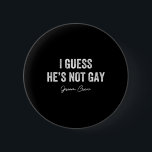 Jag antar att han inte är Gay Groom Crew Bachelor  Knapp<br><div class="desc">Jag antar att han inte är Gay Groom Crew Bachelor Party Stag Manar</div>