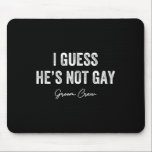 Jag antar att han inte är Gay Groom Crew Bachelor  Musmatta<br><div class="desc">Jag antar att han inte är Gay Groom Crew Bachelor Party Stag Manar</div>