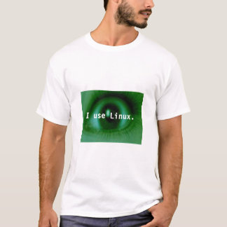 Jag använder Linux Tee Shirt