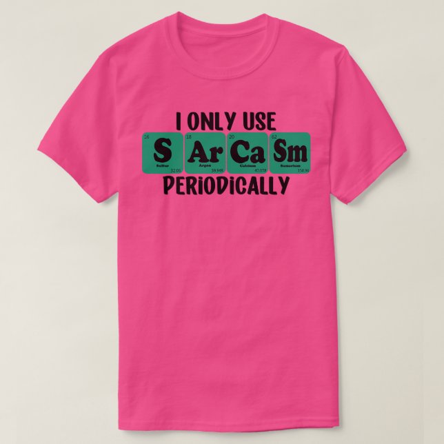 Jag Användor bara Sarcasm regelbundet 5 T Shirt (Design framsida)