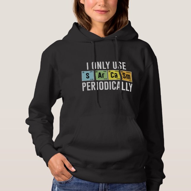 Jag Användor bara Sarcasm regelbundet T Shirt (Framsida)