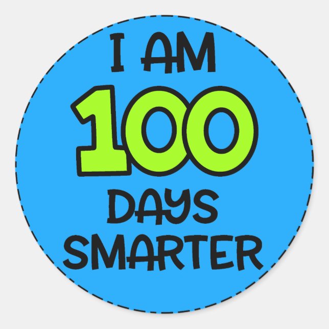 Jag är 100 dagar med smartare etikett (Framsida)