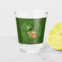 Jag är 100% Irish Shot Glass
