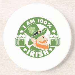 Jag är 100% irländsk coaster underlägg