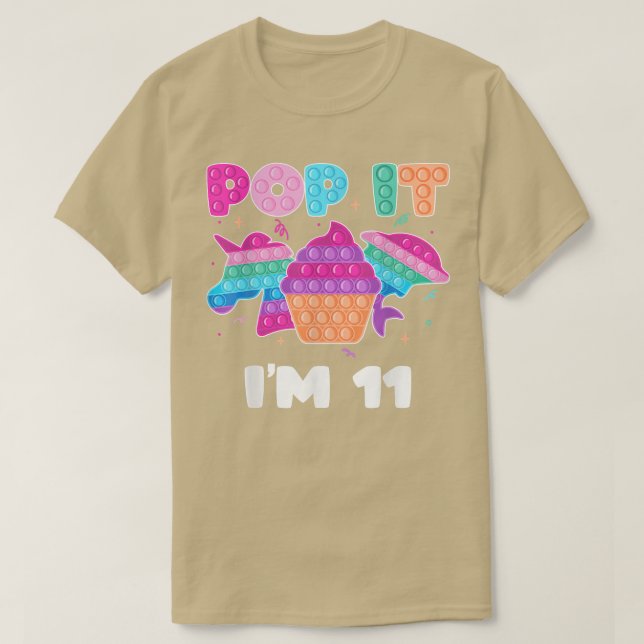 Jag är 11 på födelsedagskalas på Leksaker Graphi T Shirt (Design framsida)