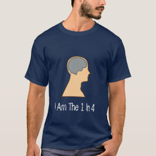 Jag är 1 av 4 t-shirt