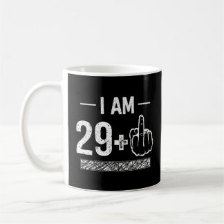 Jag är 29 plus 1 30års födelsedag kaffemugg