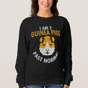 Jag är 2 Guinea Grisar tidigare Normal Funny Guine T Shirt