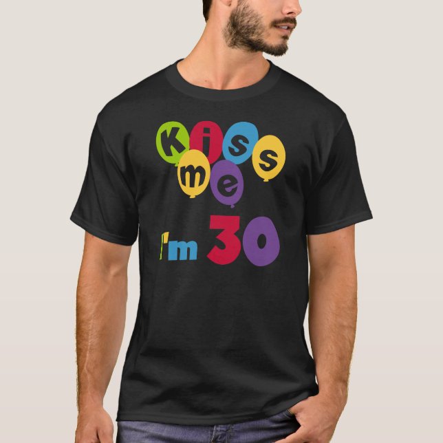 Jag är 30 på födelsedagen T-shirts och presenter. (Framsida)