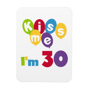 Jag är 30 på födelsedagen T-shirts och presenter. Magnet