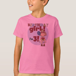 Jag är 3 dagars tjejskjortor och gåvor t-shirt