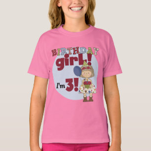 Jag är 3 dagars tjejskjortor och gåvor tee shirt