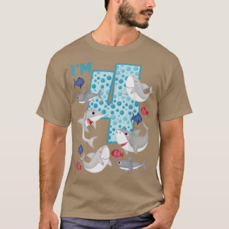 Jag är 4 4e födelsedagen-besättningsmedlemmen i fa t shirt