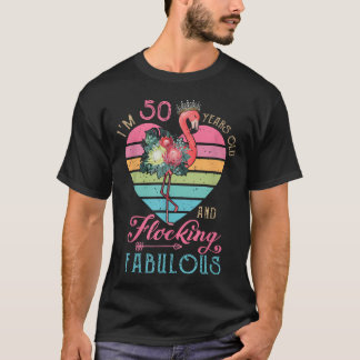 JAG ÄR 50 ÅR GAMMAL Och FLockande Fantastisk 50-år T Shirt