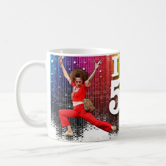 Jag är 50 Sally O'Malley Rolig 50-årsdag Retro Kaffemugg (Vänster)