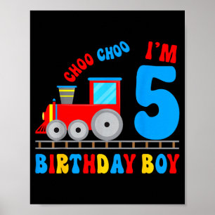 Jag är 5 år gammal barn tågälskare det är min 5:e  poster