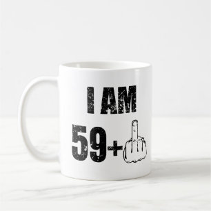Jag är 60 år gammal rolig födelsedag manar-skjorta kaffemugg