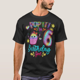 Jag är 6e-åring-Party-tema för födelsedagstjuvel T Shirt