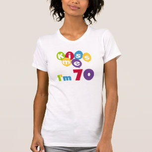 Jag är 70 på födelsedagen T-shirts och presenter.