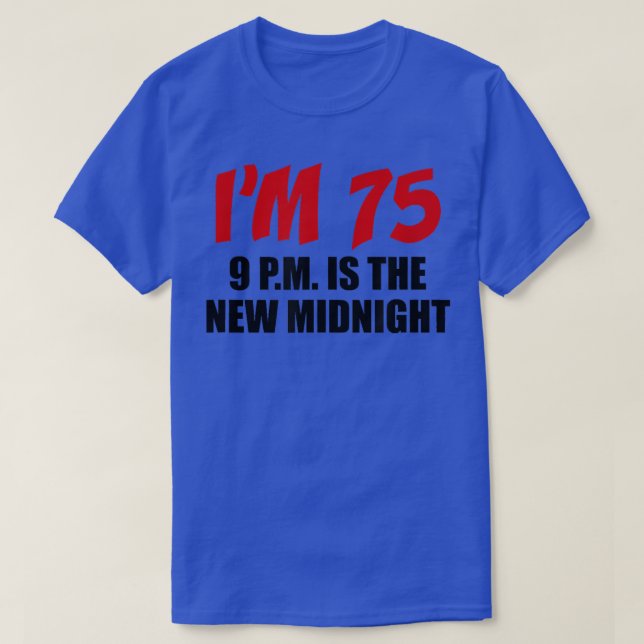 Jag är 75 t shirt (Design framsida)