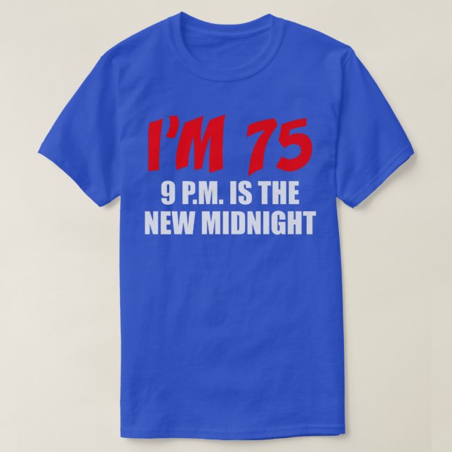 Jag är 75 t shirt (Design framsida)