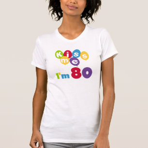 Jag är 80 på födelsedagen T-shirts och presenter.