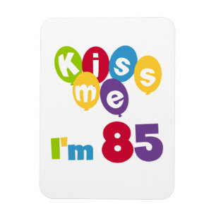 Jag är 85 på födelsedagen T-shirts och presenter. Magnet