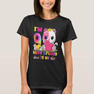 Jag är 9 år gammal 9:e födelsedagsflickorna Tonåri T Shirt