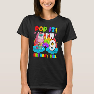 Jag är 9-dagars flicka på Leksaker-grafik. T Shirt