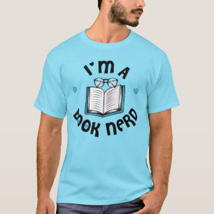 Jag är A Bok Nerd T Shirt