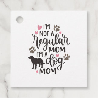 Jag är A Hund Mamma Gåvor Etiketter