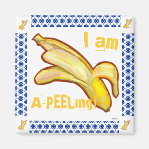 Jag är A-PEELing Banana Magnet