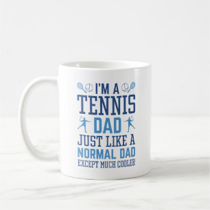 Jag är A Tennis Pappa Kaffemugg