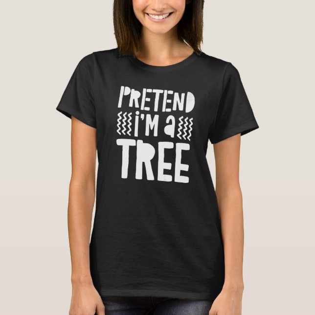 Jag är A Träd T Shirt (Framsida)