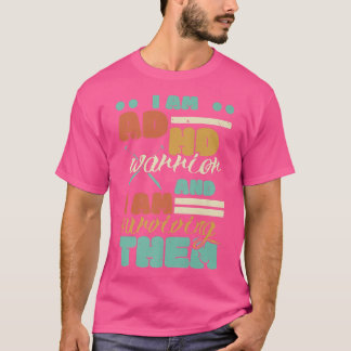 Jag är ADHD-kritiker och Överlever dem Neurod T Shirt