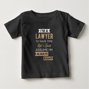 Jag är advokat, Spara tid T Shirt