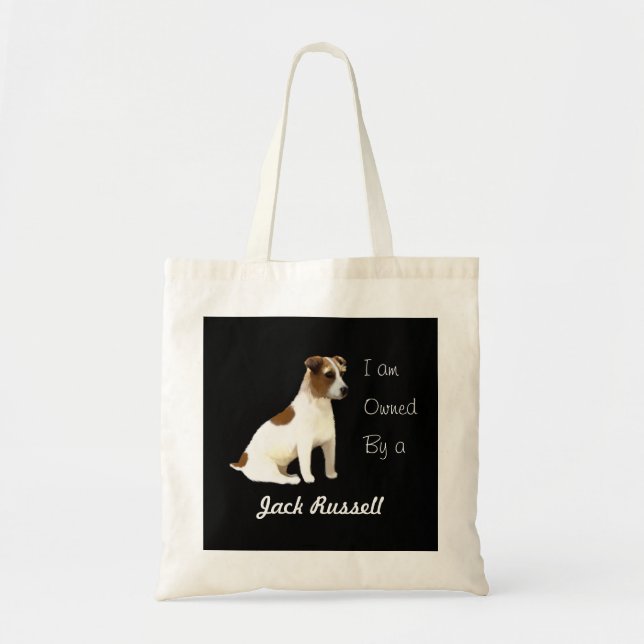 Jag är ägare av en Jack Russell Tygkasse (Framsidan)