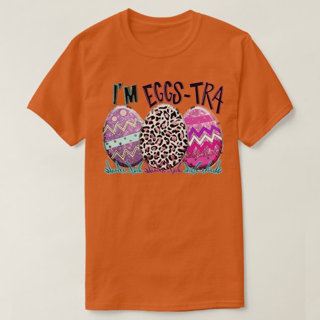 Jag är äggstrå t shirt (Design framsida)