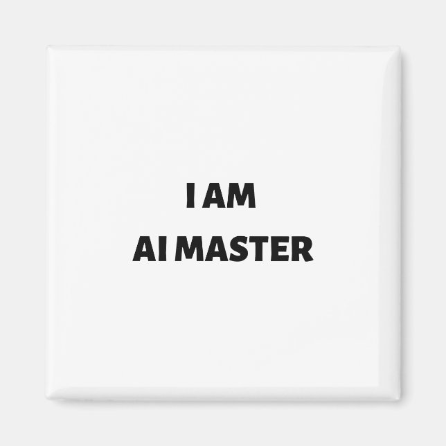 Jag är AI Magnet (Framsidan)