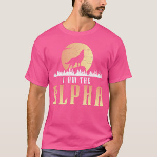 Jag är Alfa Howling-Vargen i sin helhet. T Shirt