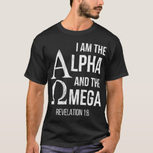 Jag är Alfa och Omega Christian T Shirt