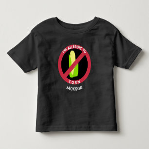 Jag är allergisk mot Maj Kids Allergy Personlig T Shirt