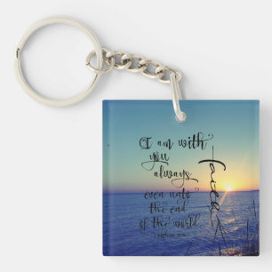Jag är alltid med dig Bible Verse Christian