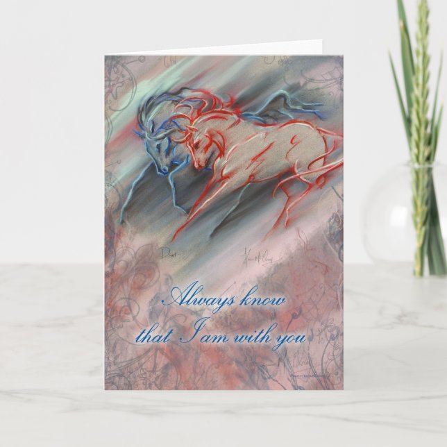 Jag är alltid med dig kort (Framsida)