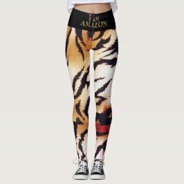 JAG ÄR AMAZON LEGGINGS