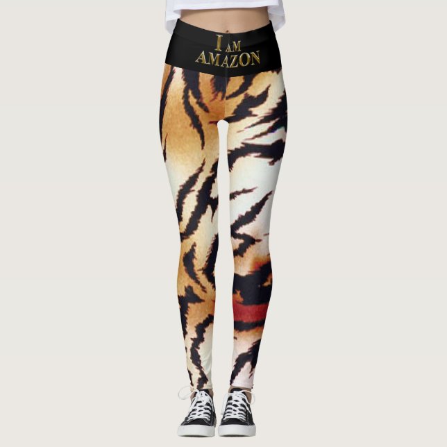 JAG ÄR AMAZON LEGGINGS (Framsida)