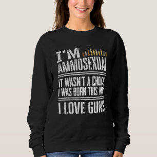 Jag är Ammosexuell - jag föddes den här gången - G T Shirt