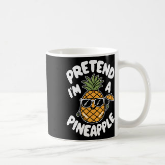 Jag är ananas kaffemugg