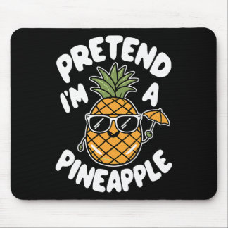 Jag är ananas musmatta